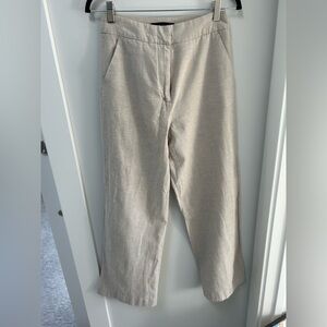 Dynamite Light Beige pants size 2 linen/cotton blend